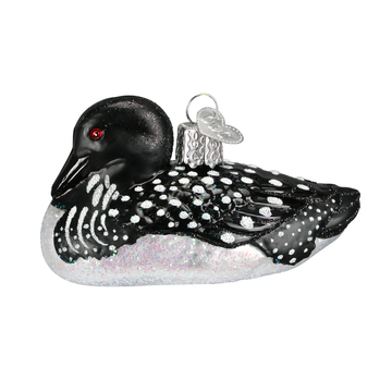 Loon - North American Bird - Blown Glass Tree Ornament by Old World Christmas