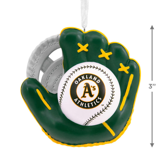 MLB Oakland Athletics™ Baseball Glove - Hallmark Keepsake Ornament