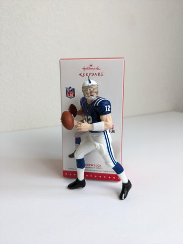Andrew Luck Indianapolis Colts NFL Christmas Ornament