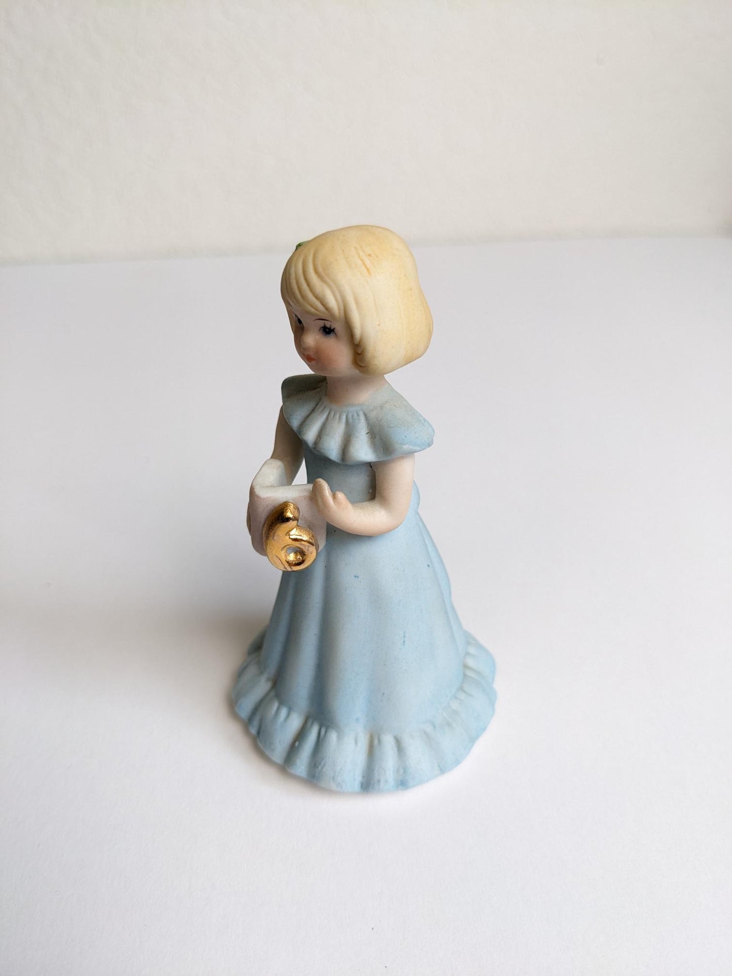 Vintage Growing Up Sixth Birthday Girls Figurine