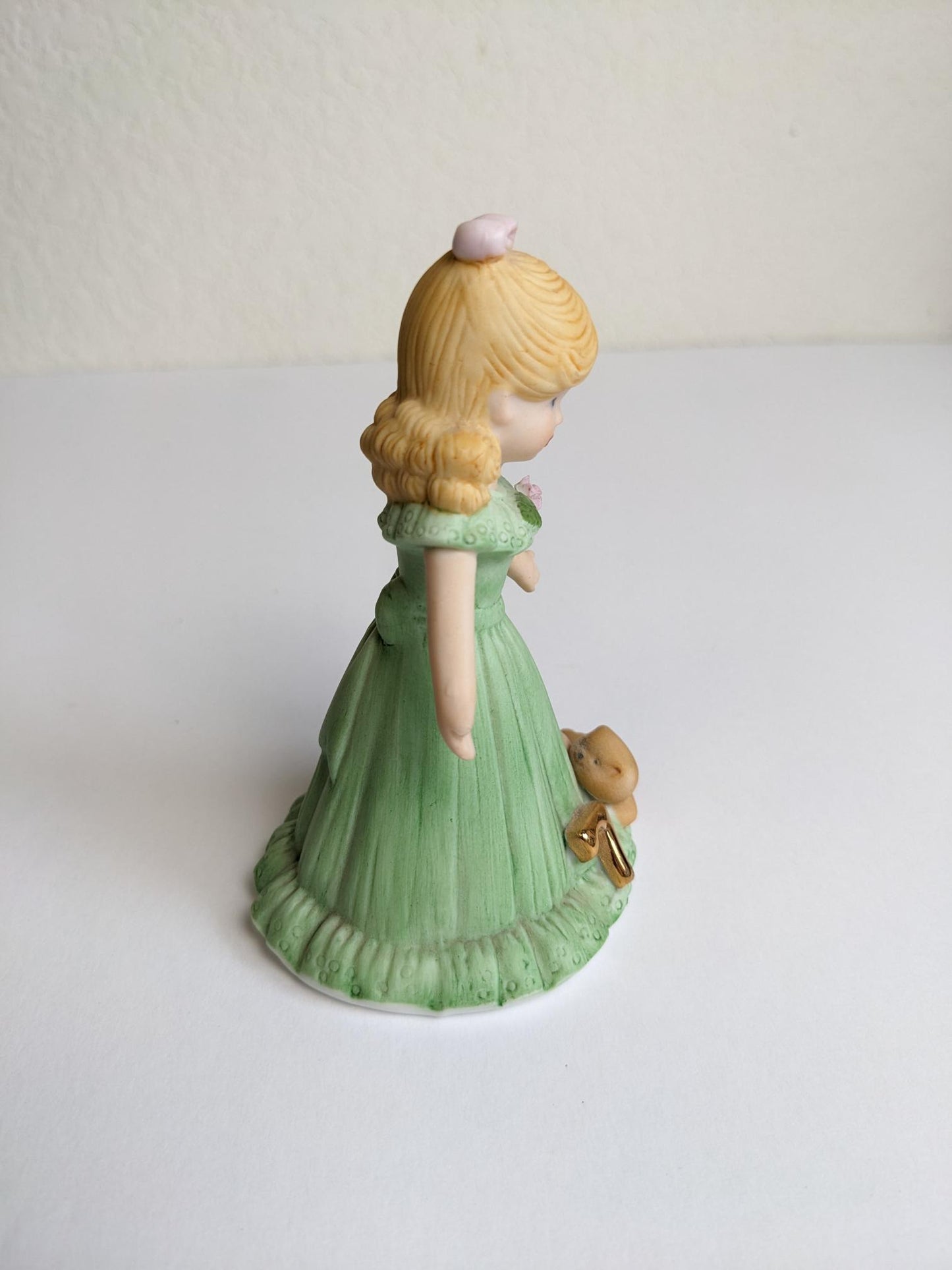 Vintage Growing Up Seventh Birthday Girls Figurine