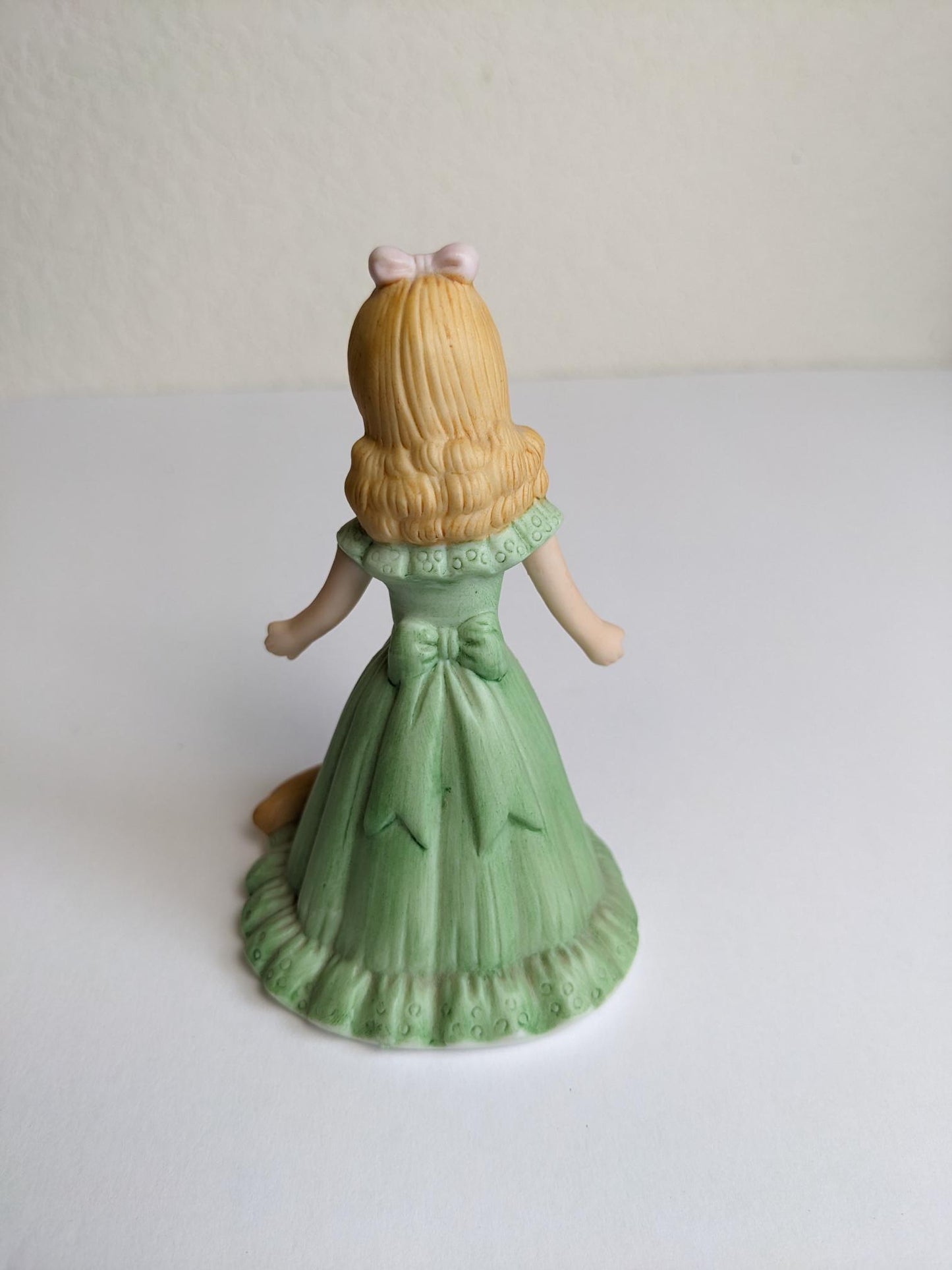 Vintage Growing Up Seventh Birthday Girls Figurine