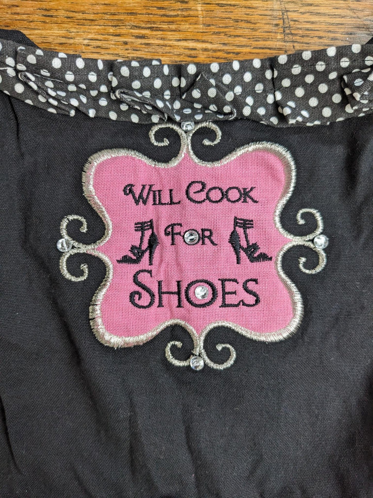 "Will Cook For Shoes" Apron