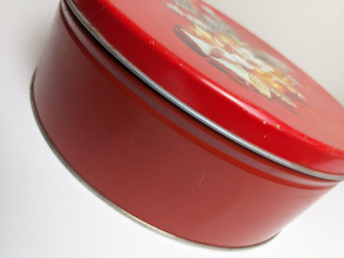 Vintage 1960's Christmas Tin