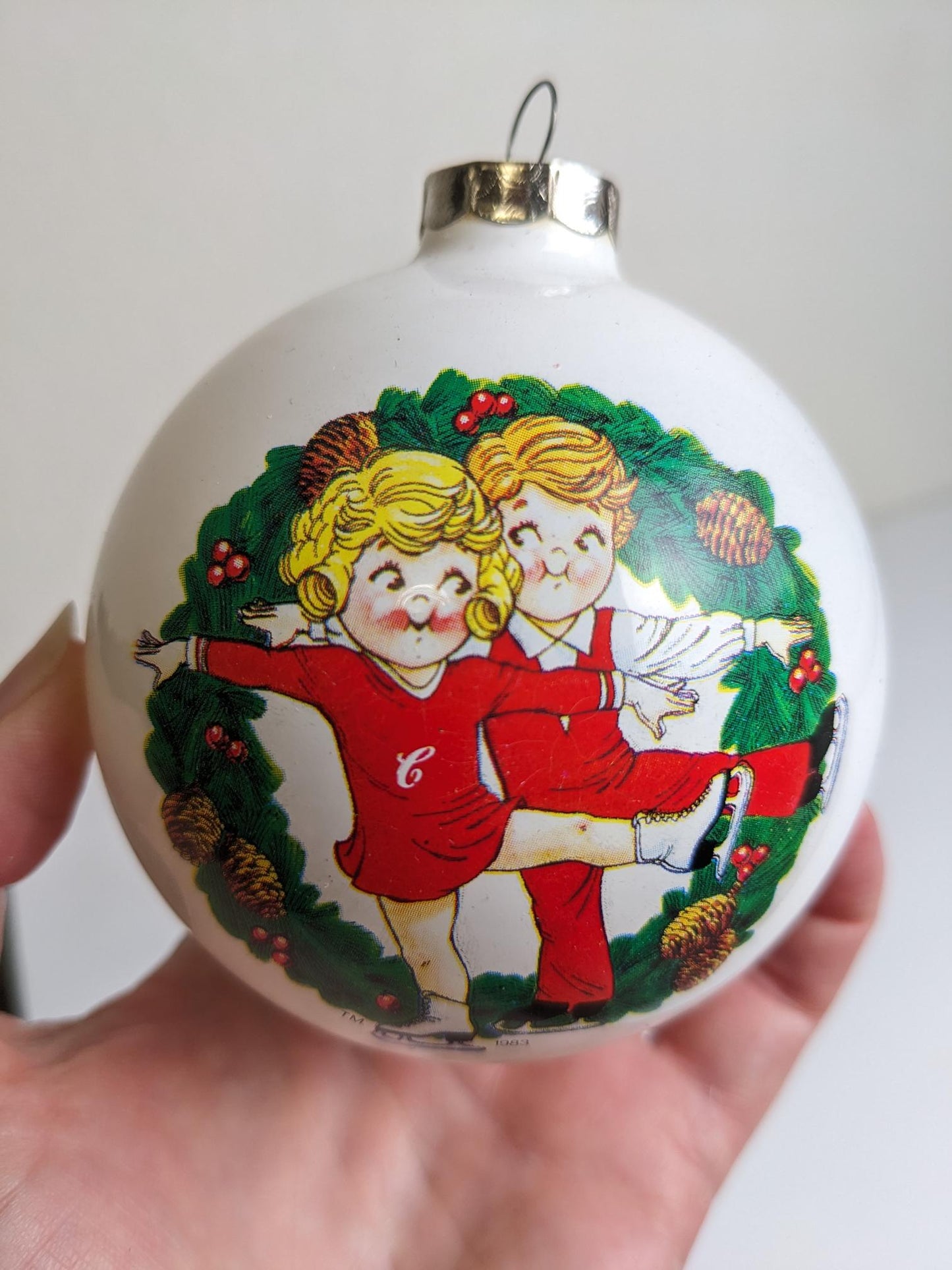 Vintage 1983 Campbells Soup Kids Christmas Ornament