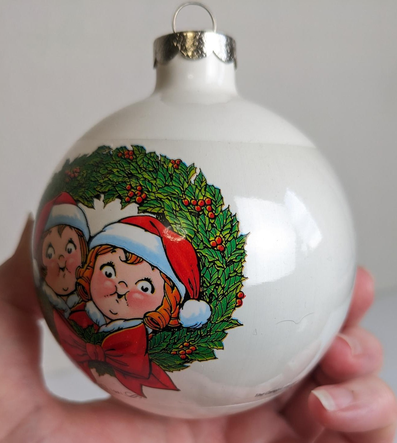 Vintage 1981 Campbells Soup Kids Christmas Ornament