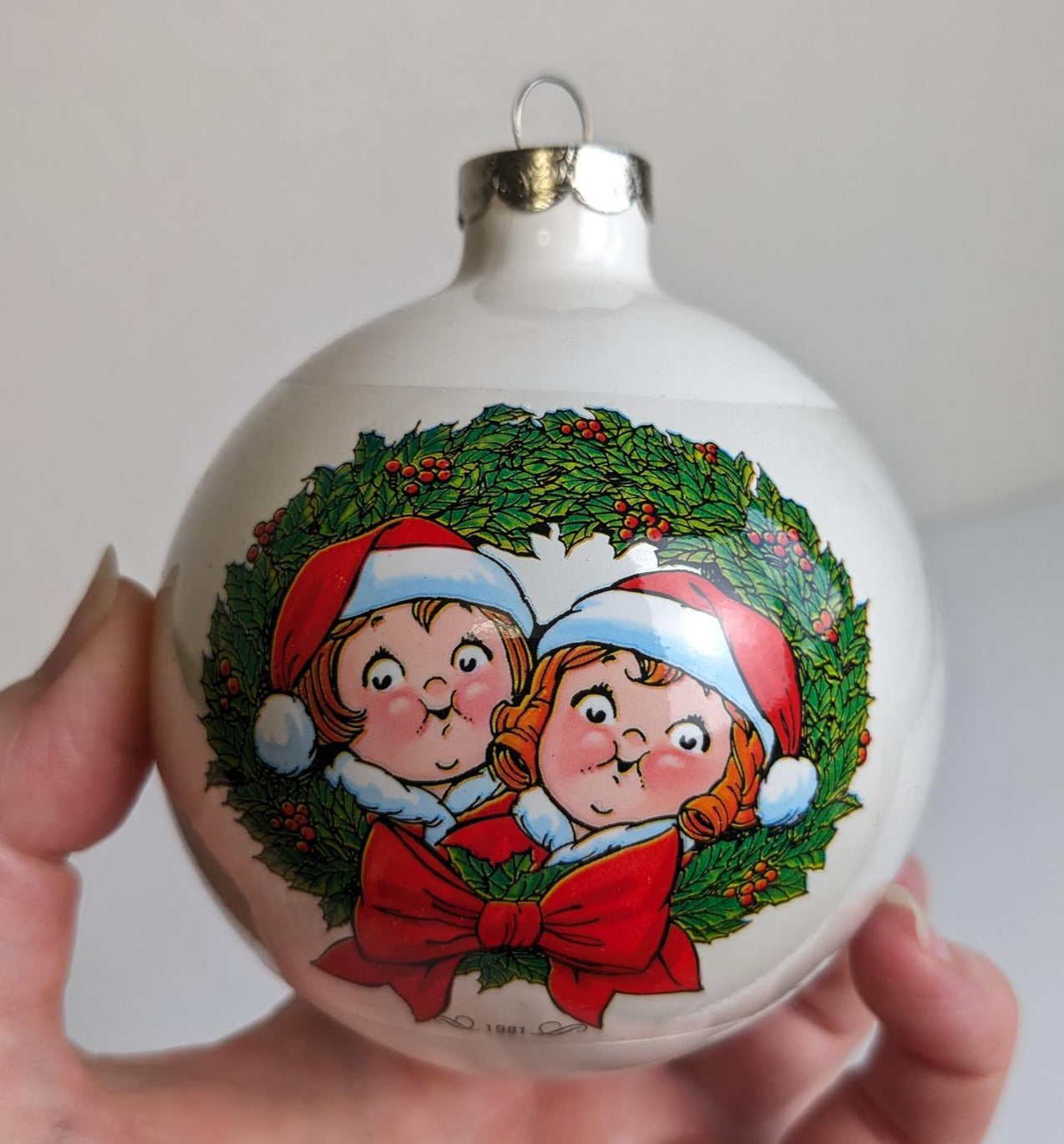 Vintage 1981 Campbells Soup Kids Christmas Ornament