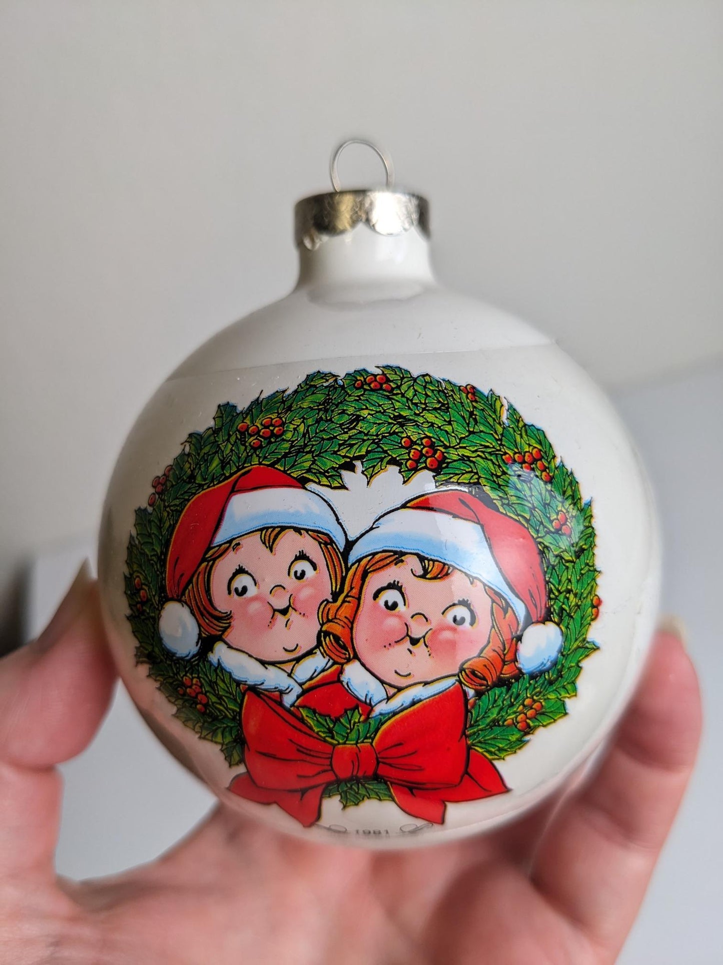 Vintage 1981 Campbells Soup Kids Christmas Ornament