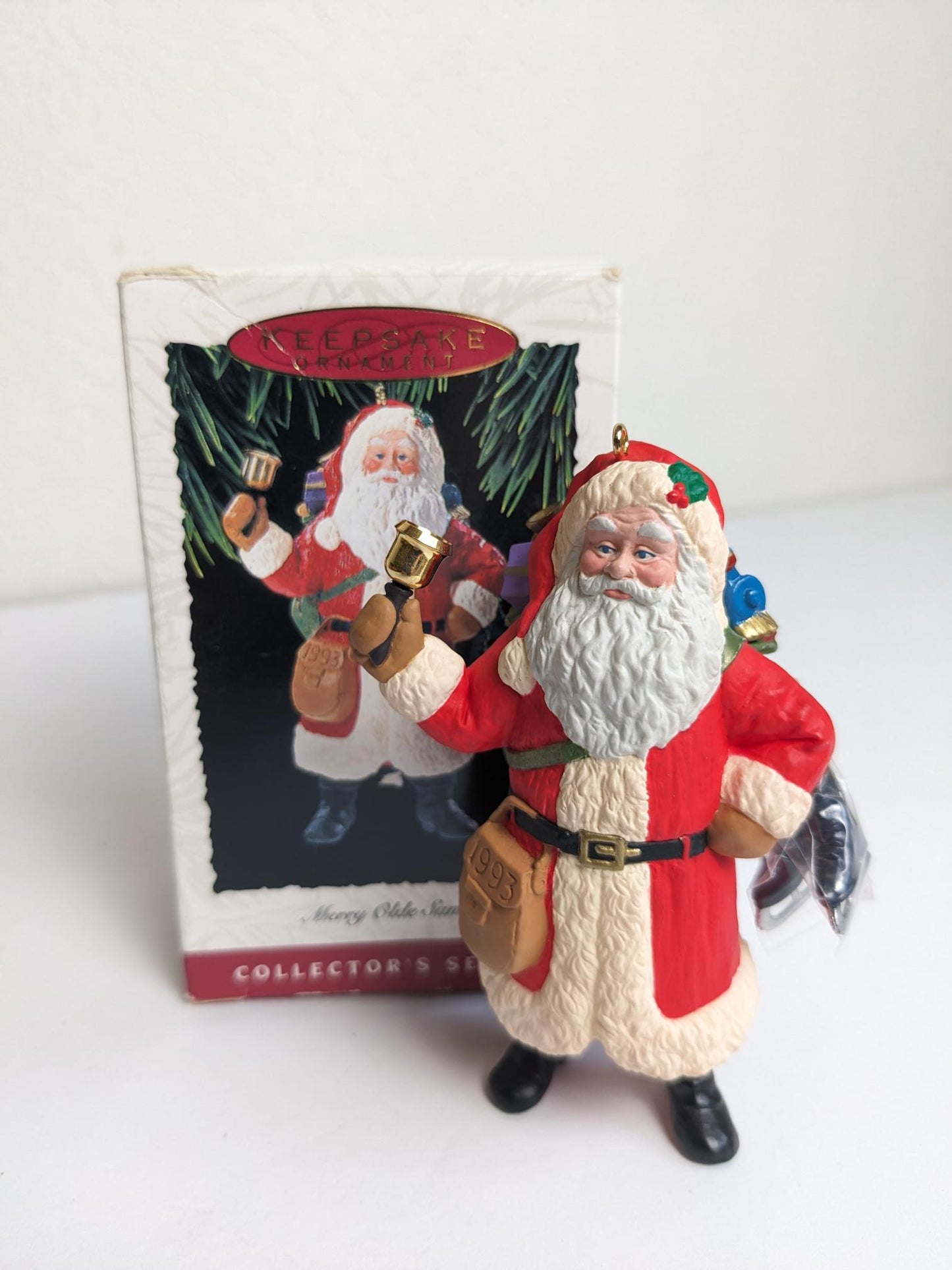 Vintage Hallmark 1993 Merry Olde Santa Christmas Ornament