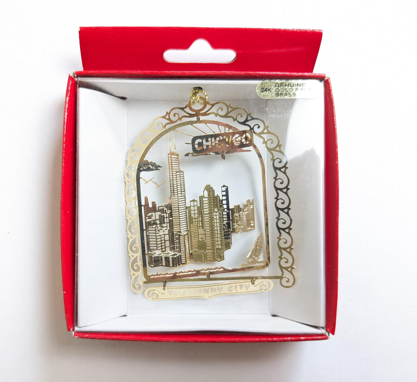 National Treasures Chicago Christmas Ornament
