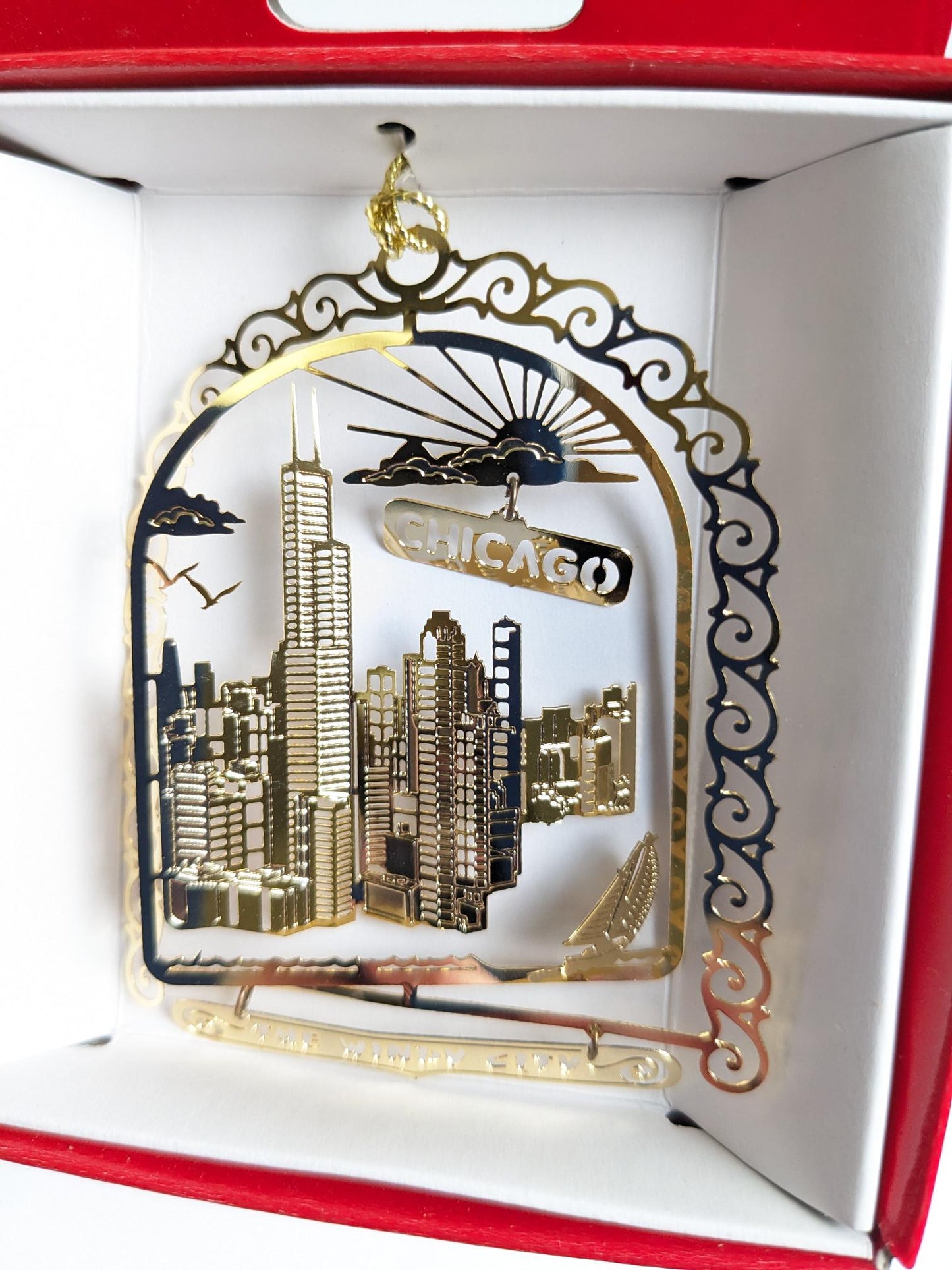 National Treasures Chicago Christmas Ornament