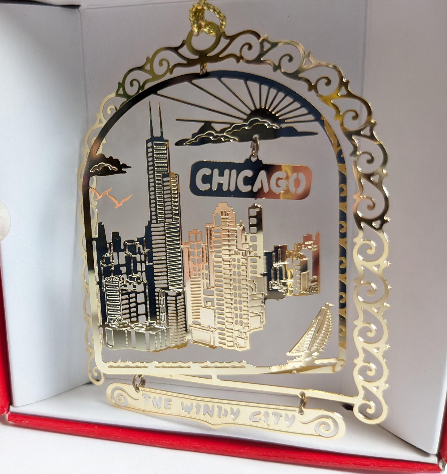 National Treasures Chicago Christmas Ornament