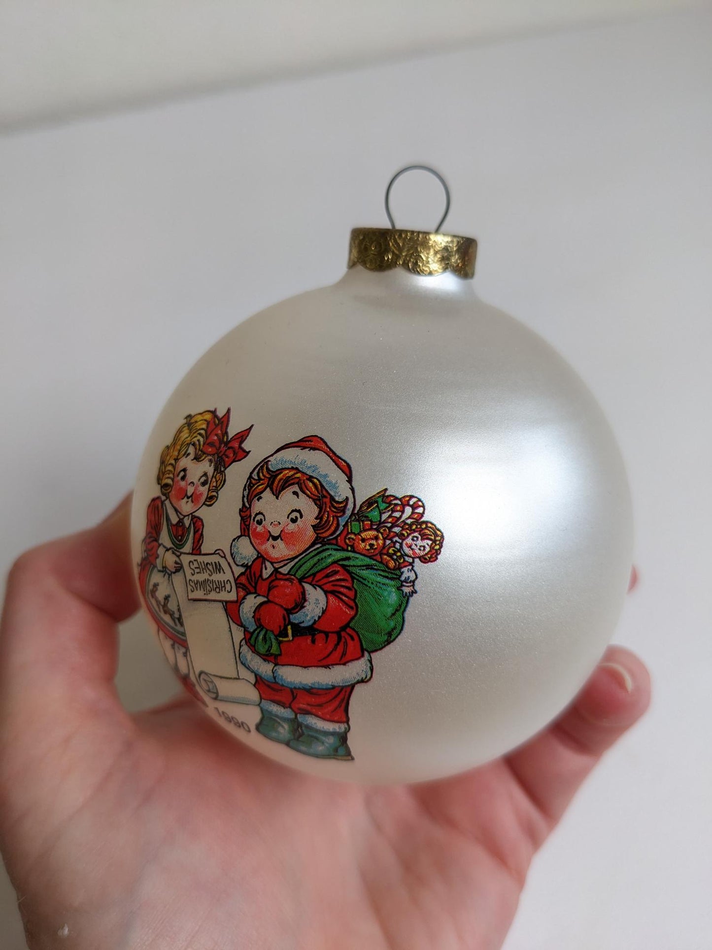 Vintage 1990 Campbells Soup Kids Christmas Ornament