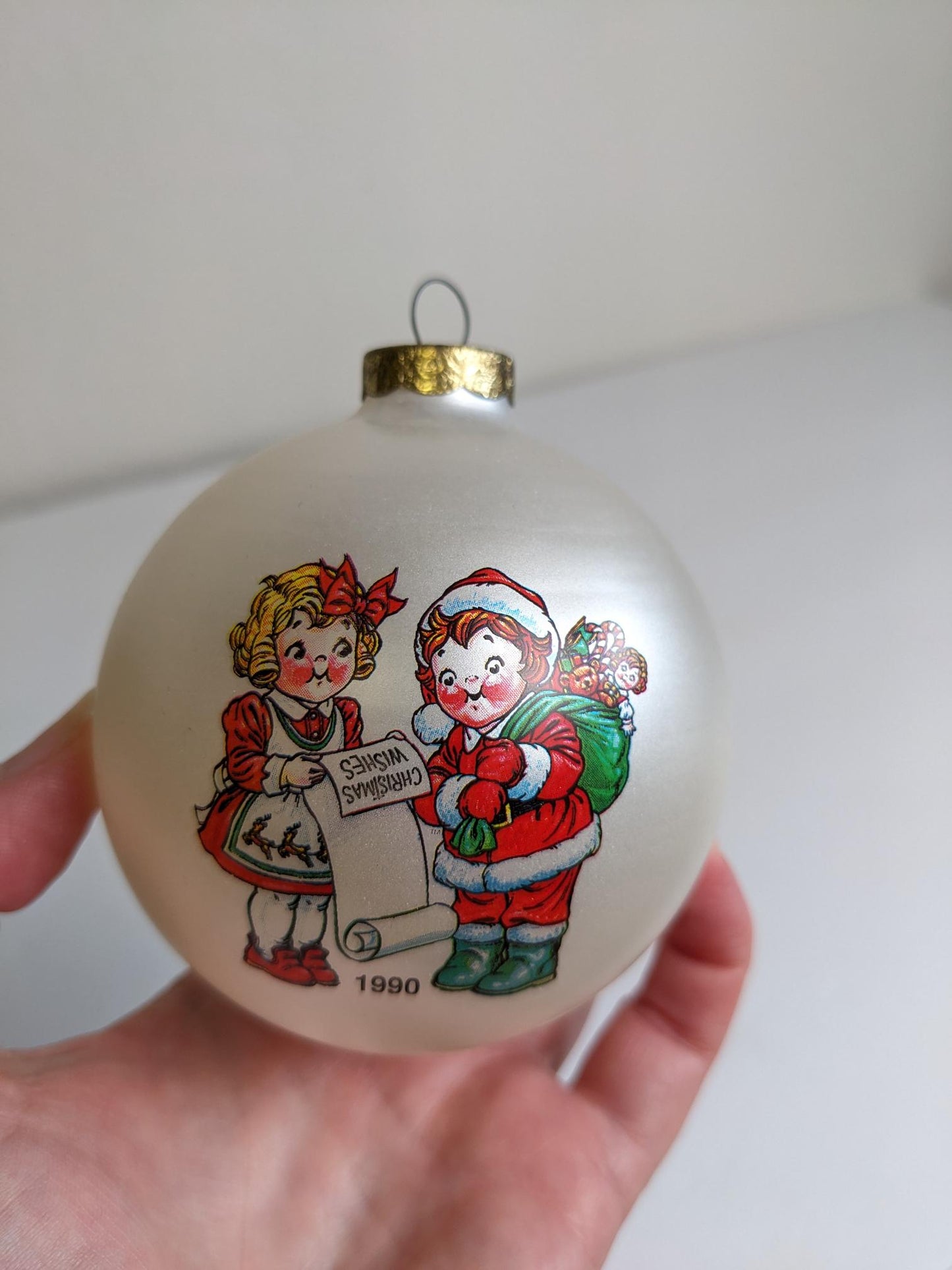 Vintage 1990 Campbells Soup Kids Christmas Ornament