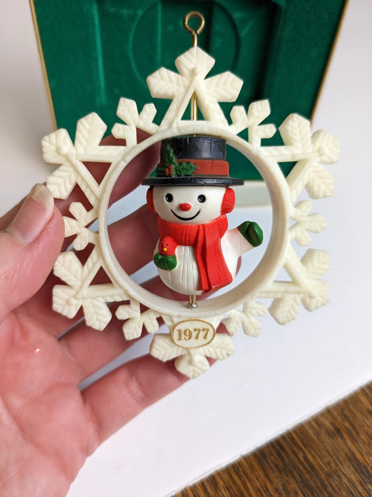 Twirl-About 1977 Snowflake Christmas Ornament