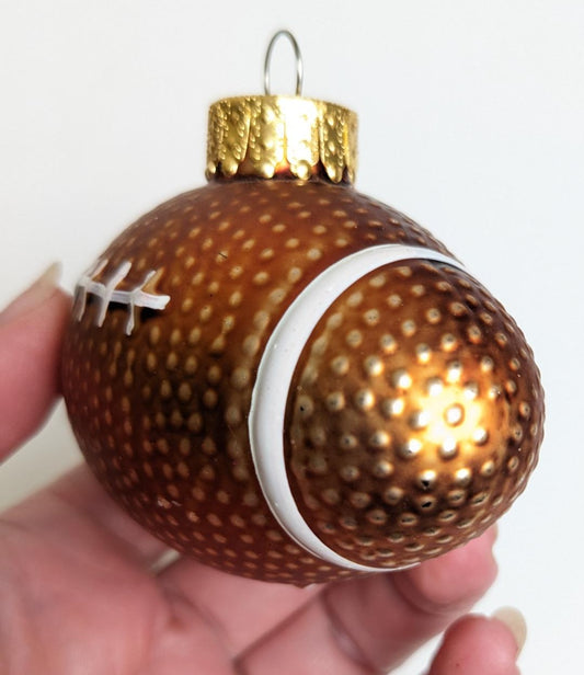 Football Christmas Ornament