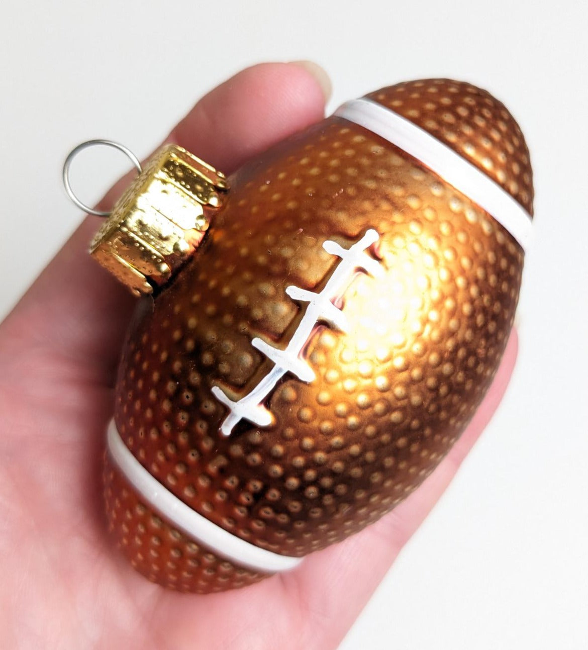 Football Christmas Ornament