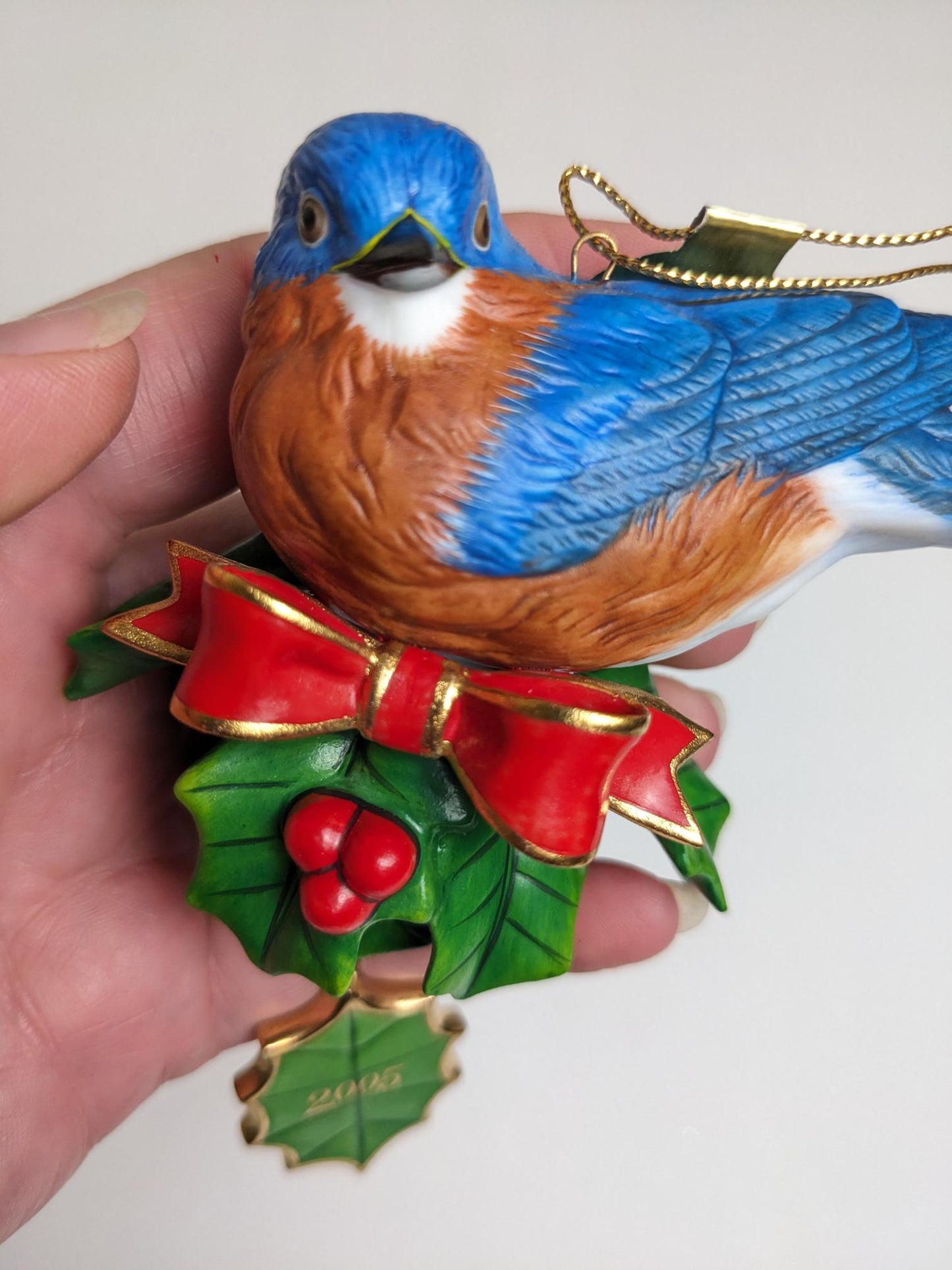 Danbury Mint Songbird Christmas Ornament