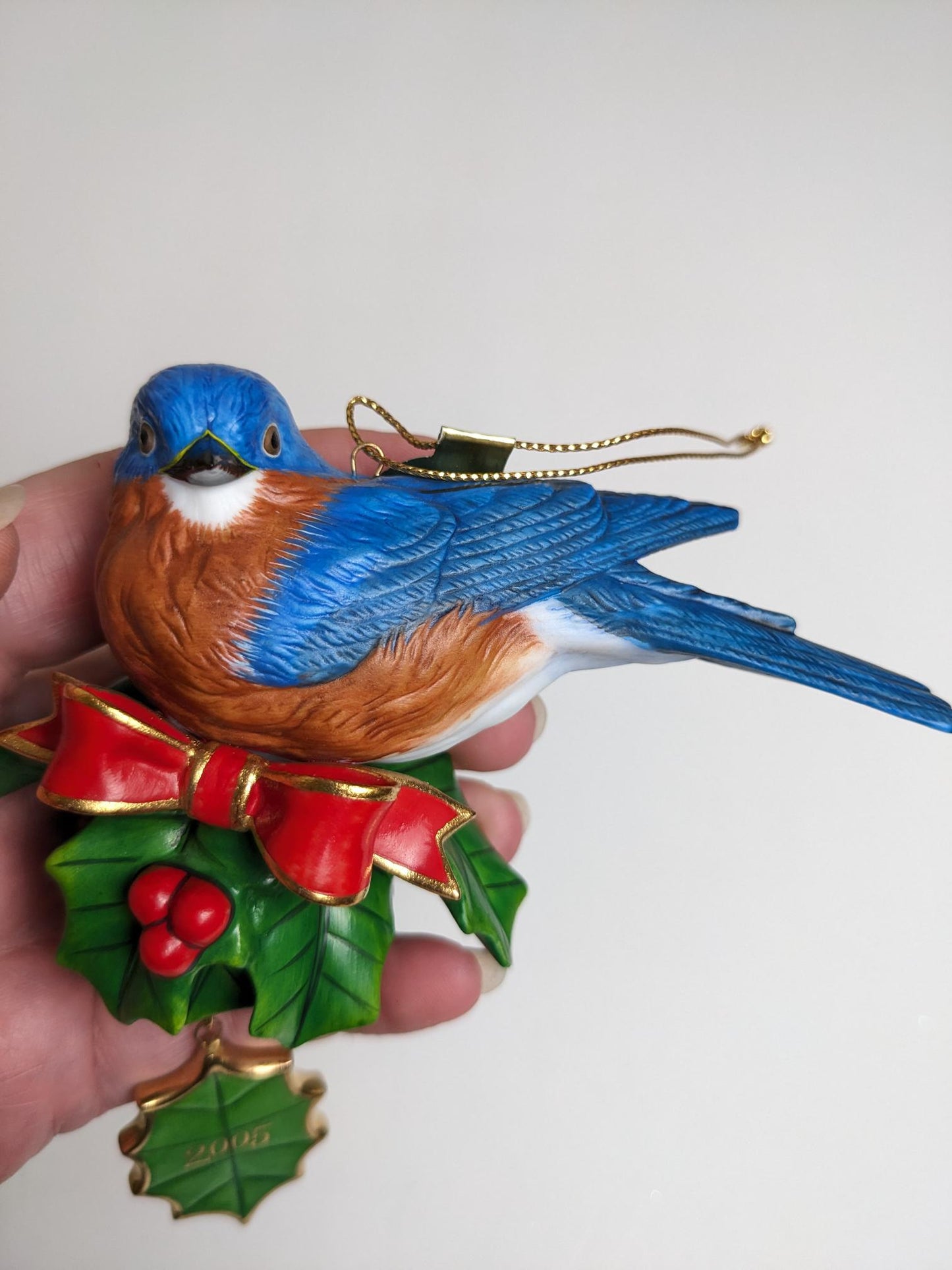 Danbury Mint Songbird Christmas Ornament