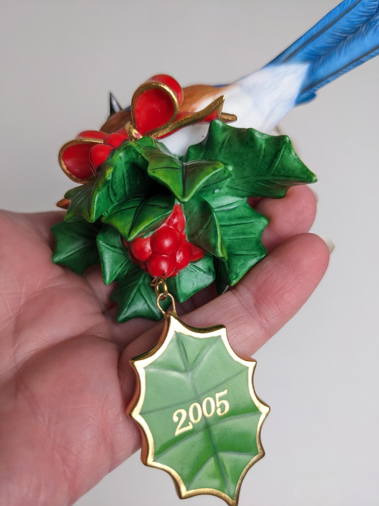 Danbury Mint Songbird Christmas Ornament