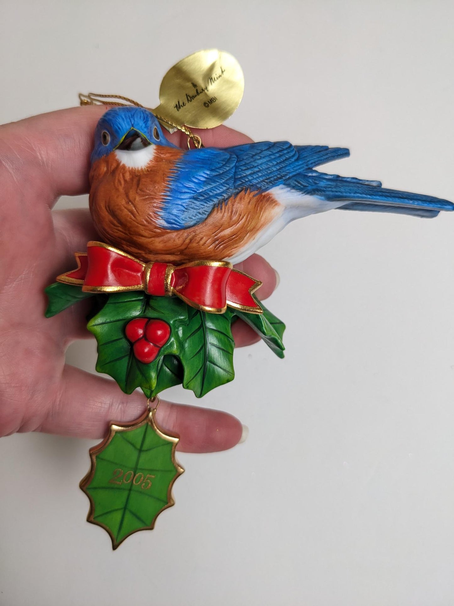 Danbury Mint Songbird Christmas Ornament