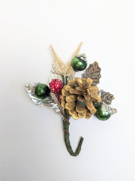 Vintage 1960's Christmas Corsage