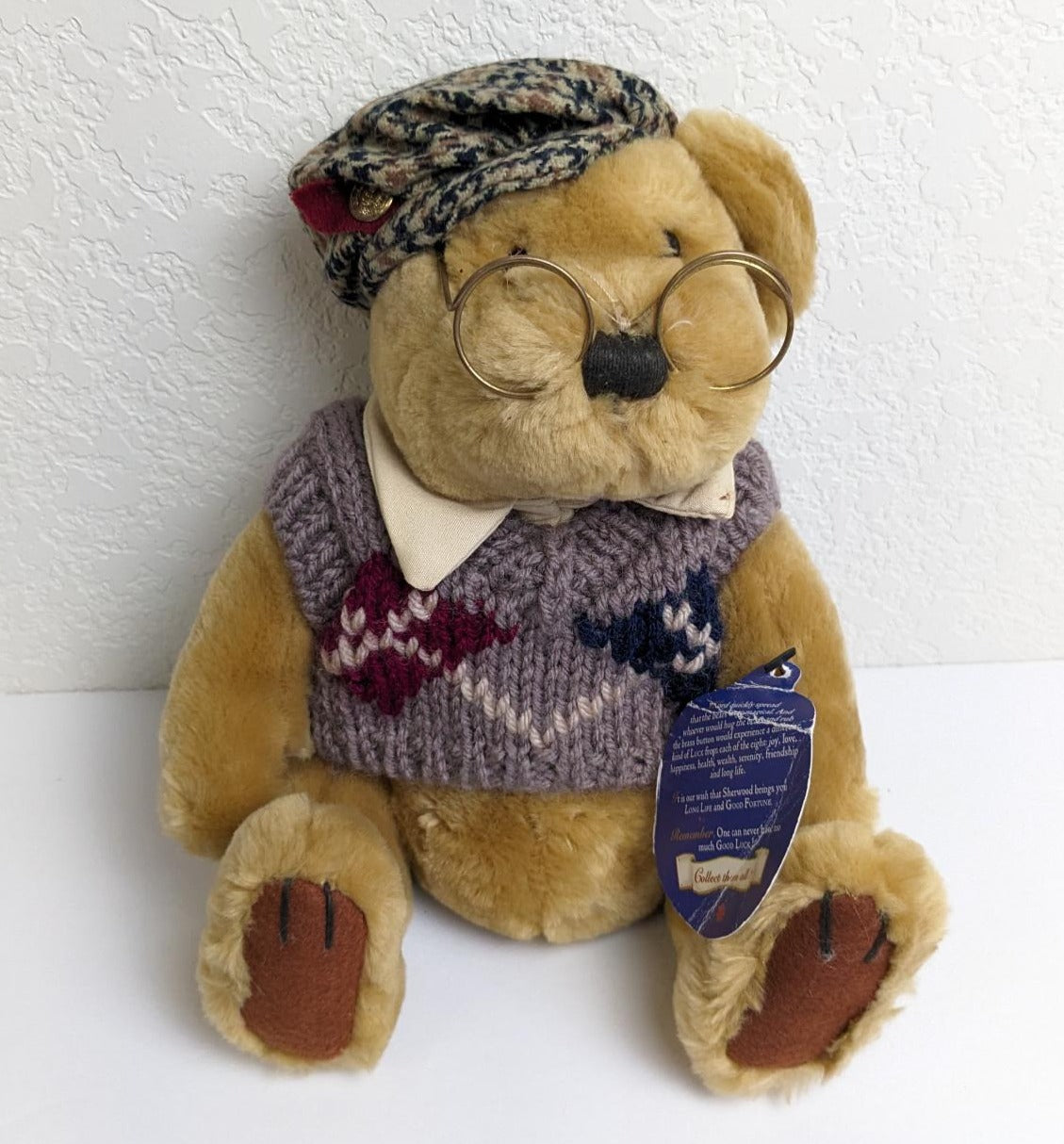 Vintage Brass Button Bears 'Sherwood' Teddy Bear