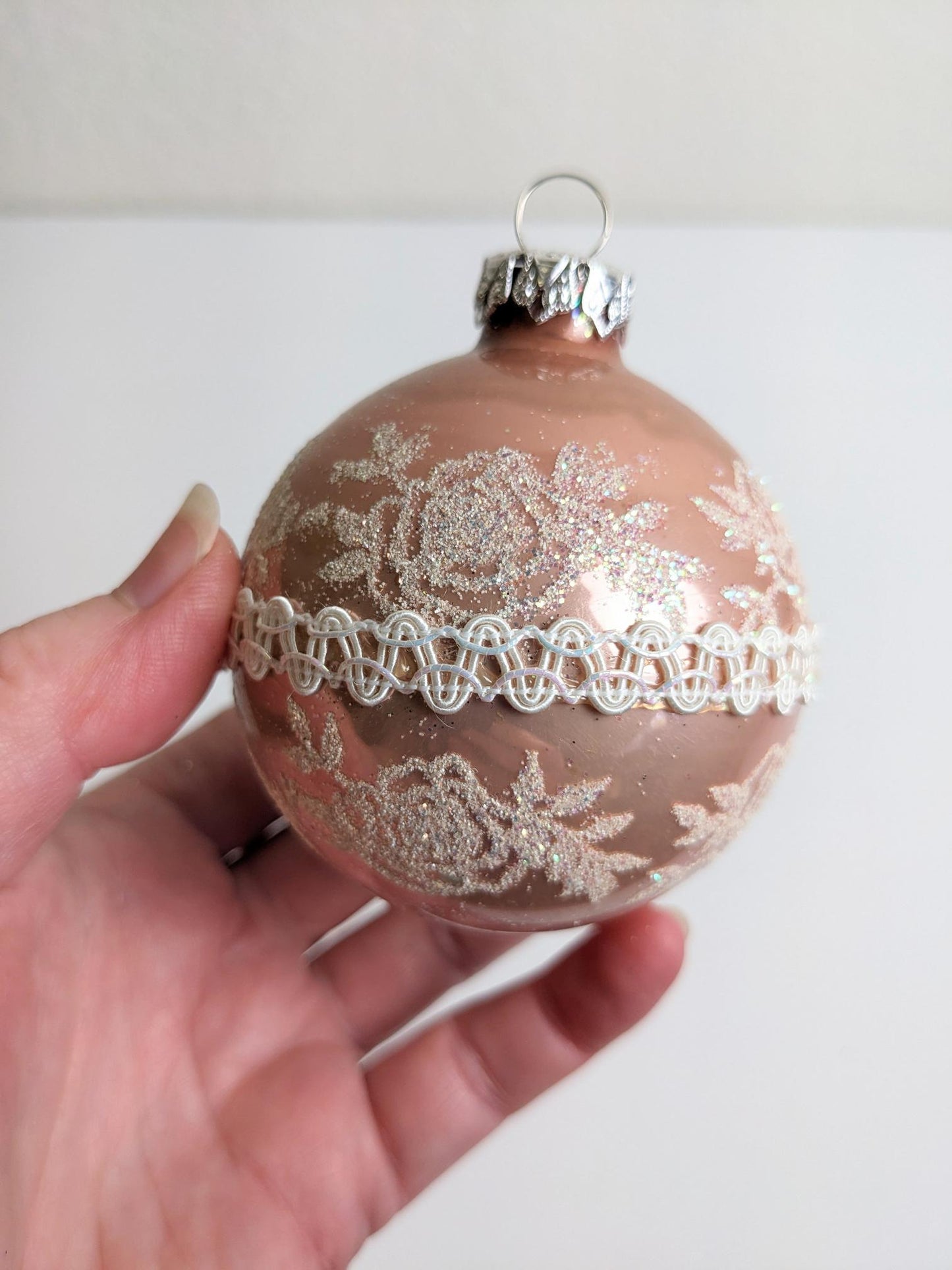 Pastel Victorian Christmas Ornaments