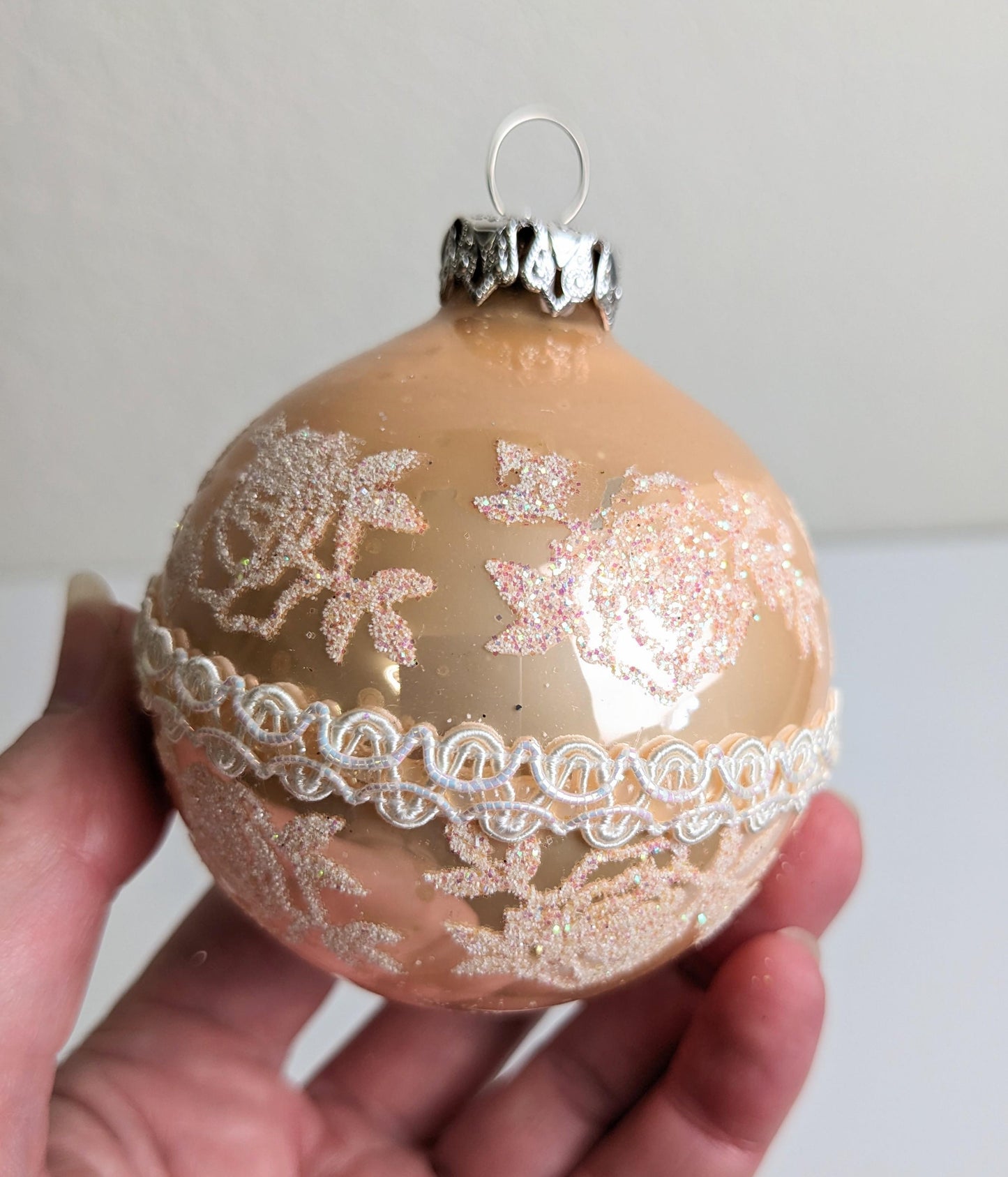 Pastel Victorian Christmas Ornaments