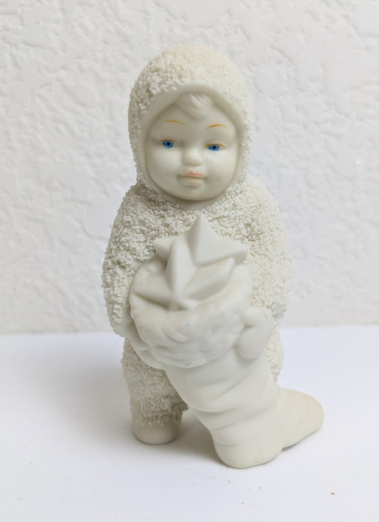 Snowbabies 'Are All These Mine' Dept 56 Christmas Figurine