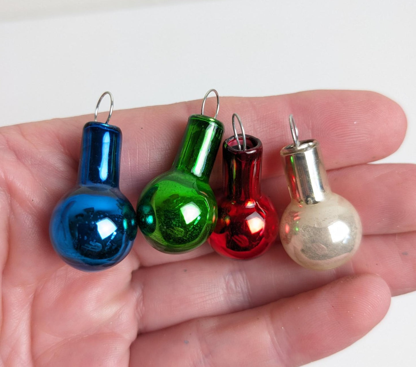 Small Vintage Glass Christmas Ornaments
