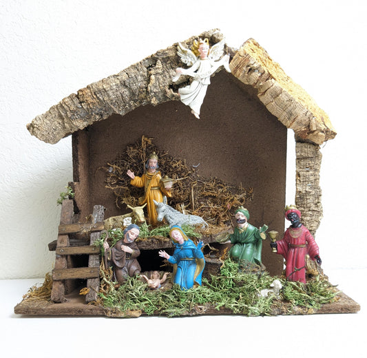 Vintage Christmas Nativity Set