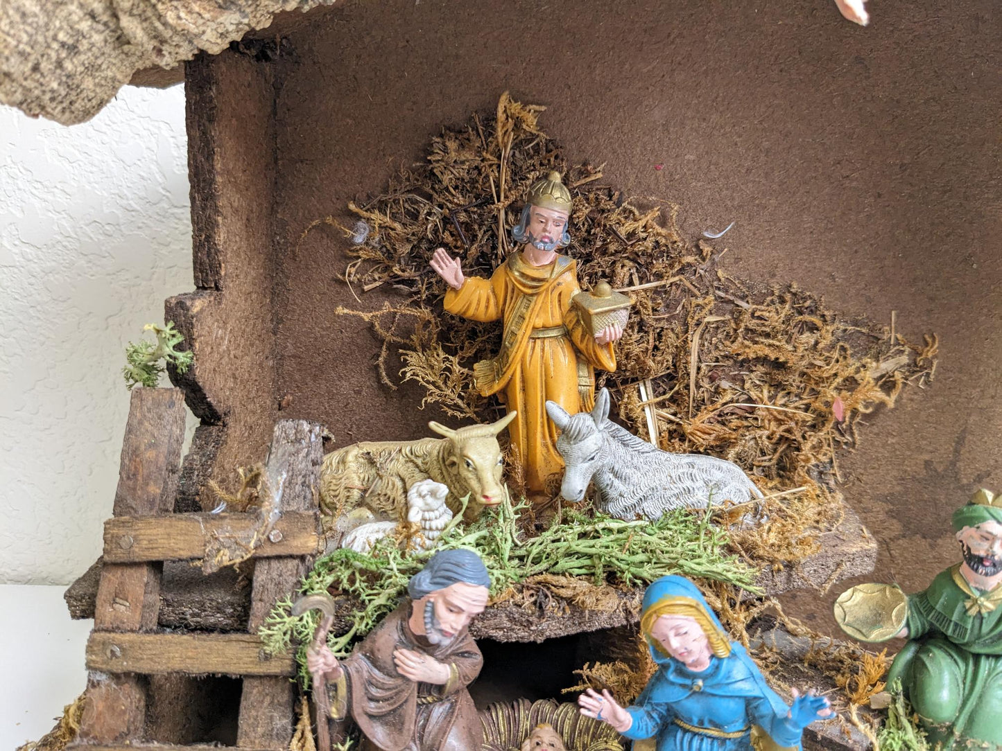 Vintage Christmas Nativity Set