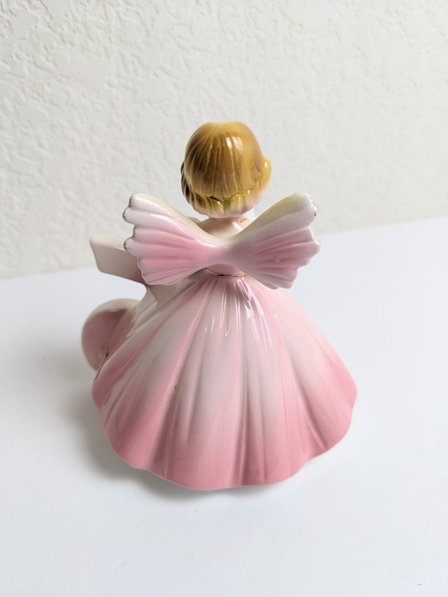 Vintage Josef Originals Age 6 Birthday Girl Angel Figurine