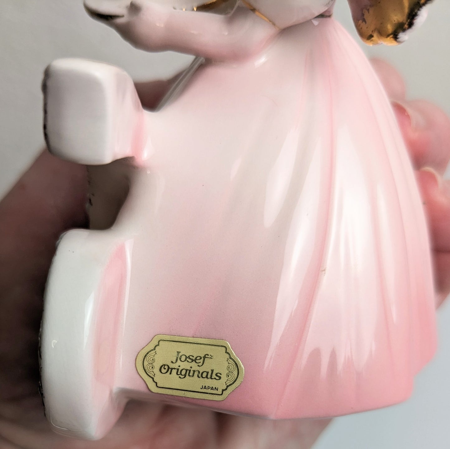 Vintage Josef Originals Age 6 Birthday Girl Angel Figurine