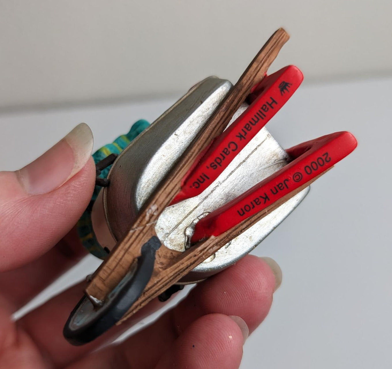 Race Down Main Street Snowmen 2000 Hallmark Christmas Ornaments