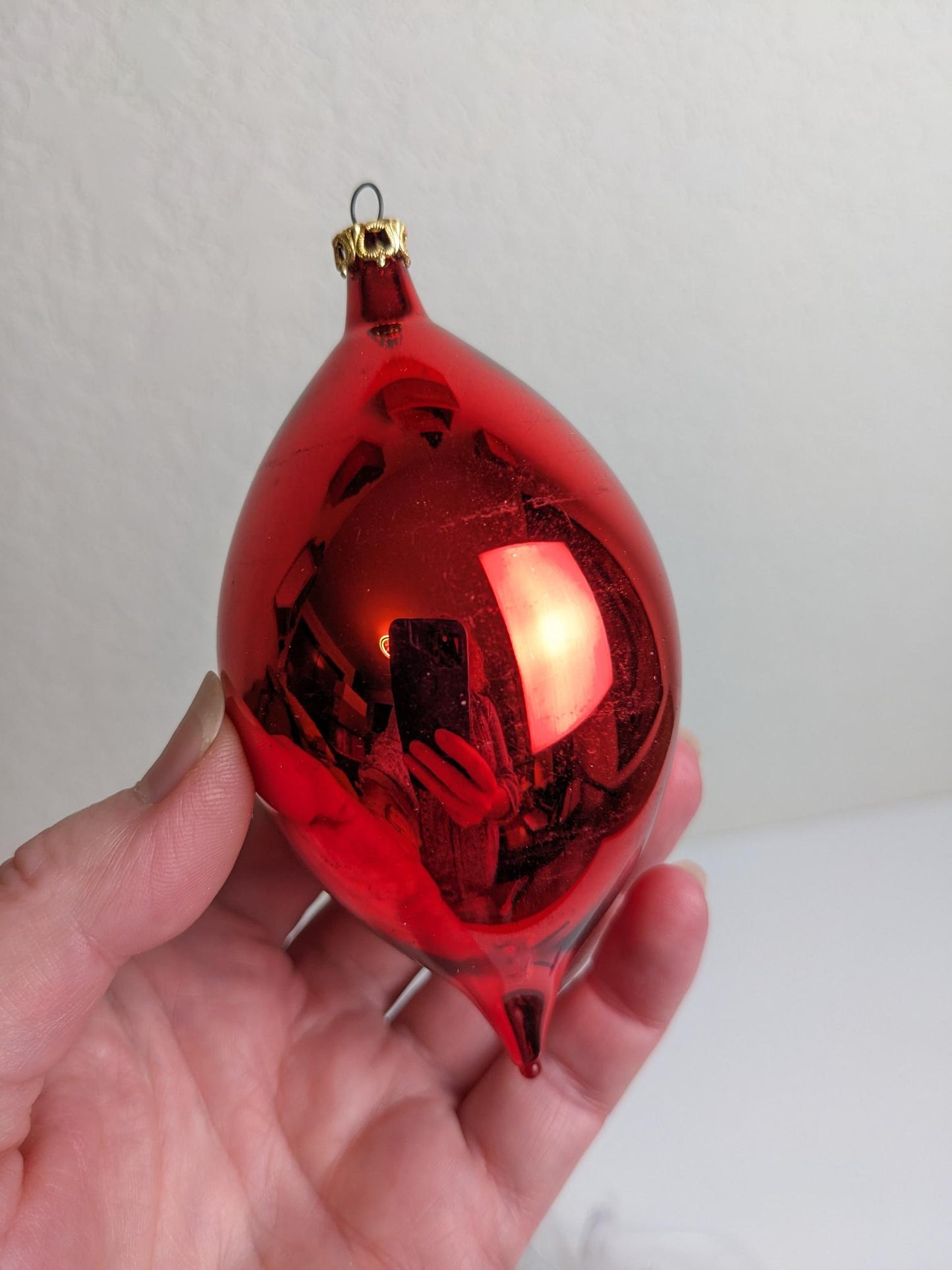Red Glass Christmas Ornaments