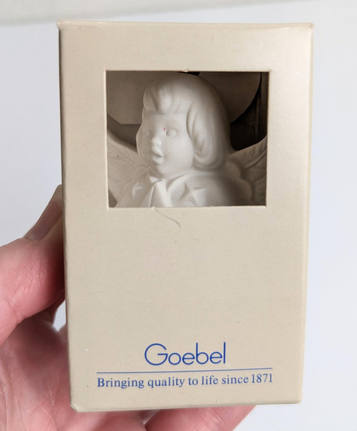 Vintage Angel Bell 1989 Goebel Ornament