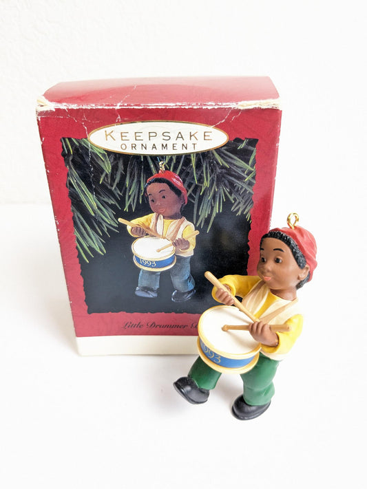 Little Drummer Boy Hallmark Vintage 1993 Christmas Ornament