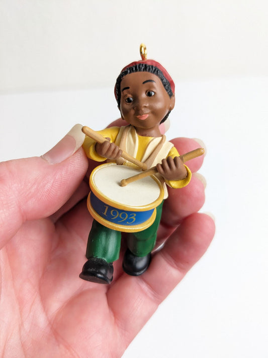Little Drummer Boy Hallmark Vintage 1993 Christmas Ornament