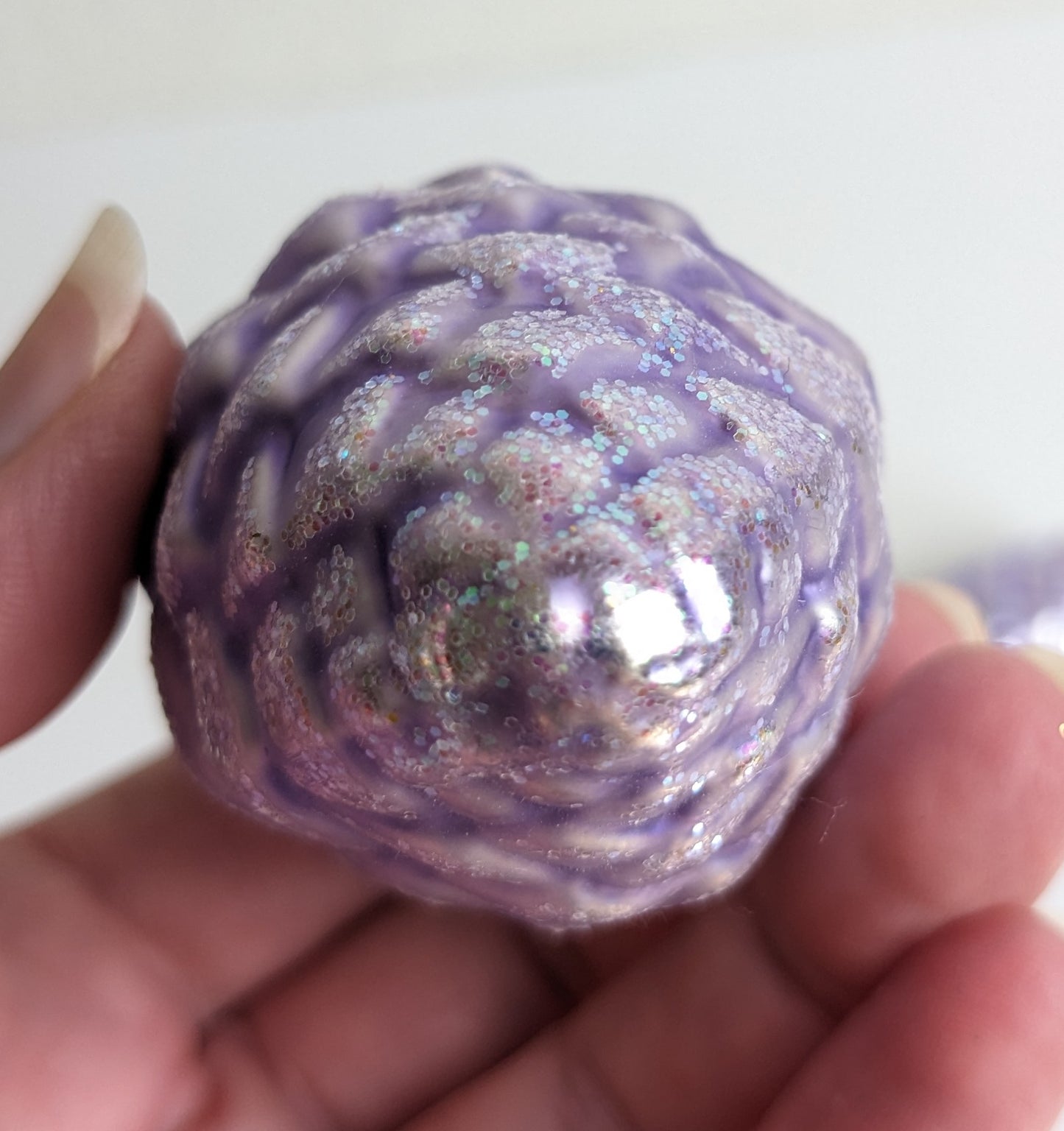 Purple Pinecone Dept 56 Christmas Ornaments