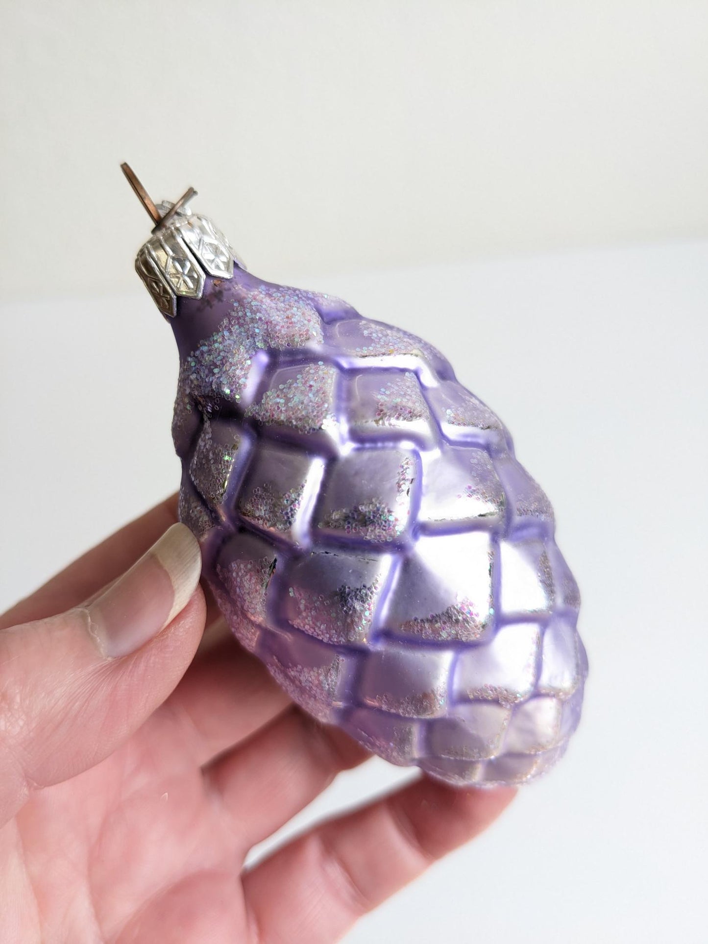 Purple Pinecone Dept 56 Christmas Ornaments