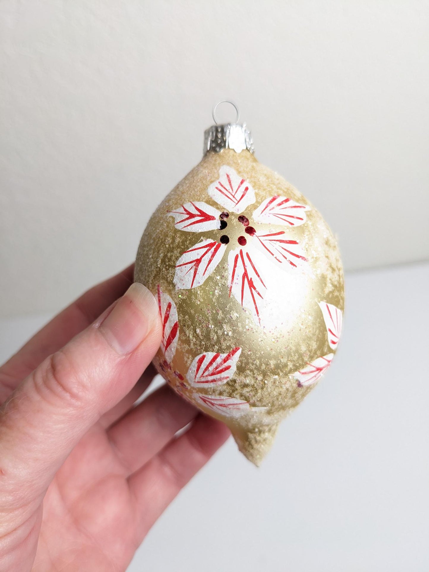 Teardrop Vintage Christmas Ornaments