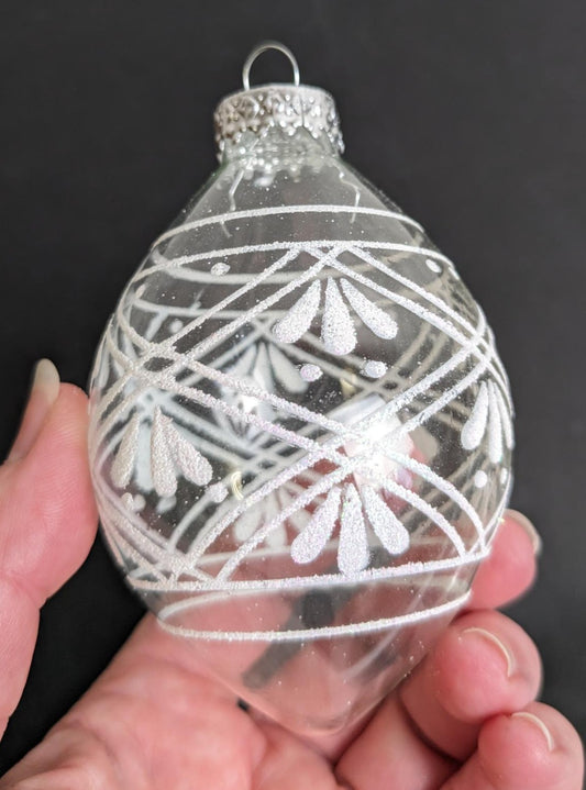 Teardrop Vintage G & D Christmas Ornaments