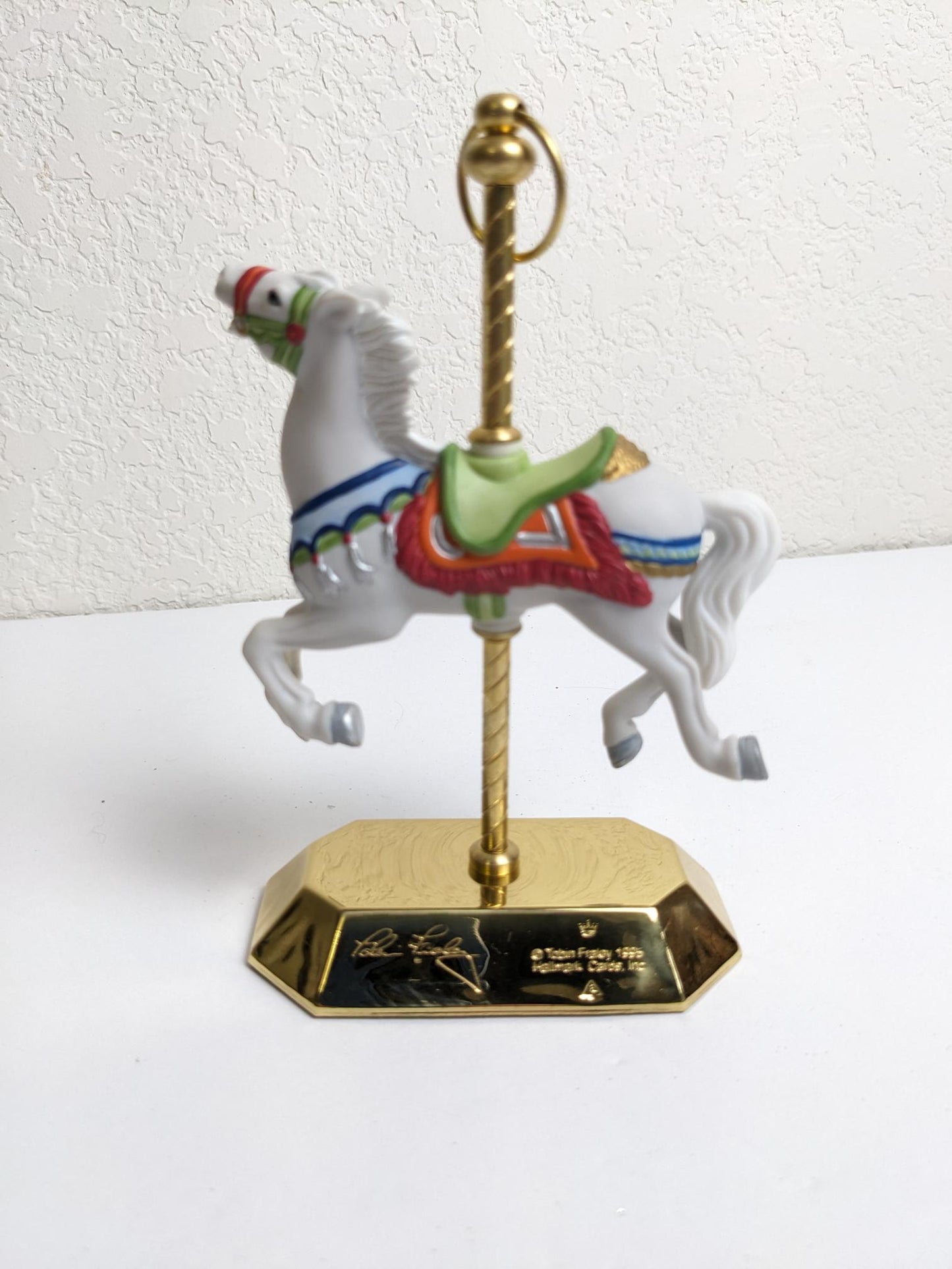 Hallmark 1995 Carousel Horse Christmas Ornament