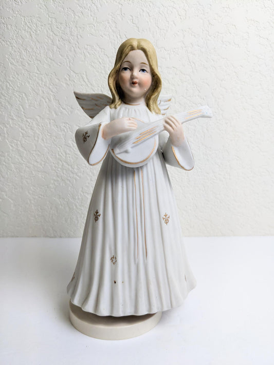 Vintage Gorham Angel Christmas Music Box