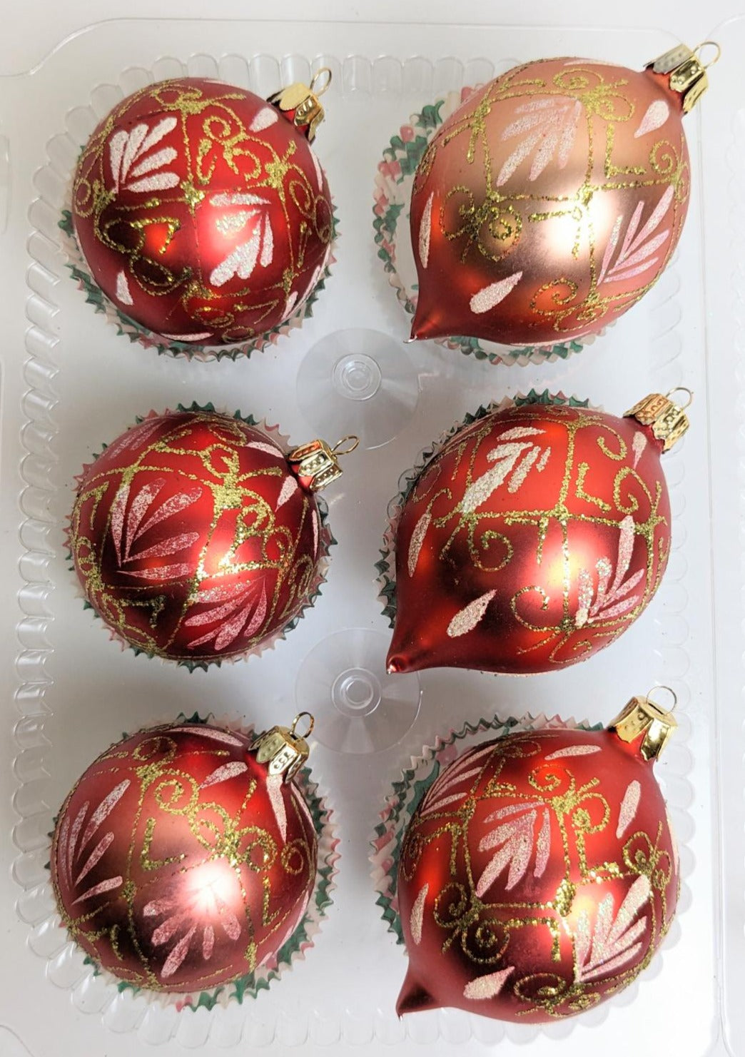 Vermilion Christmas Ornament Set