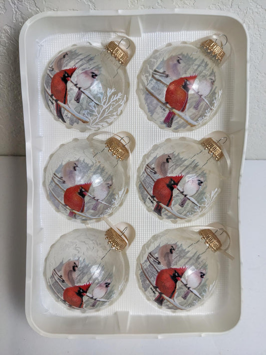 Cardinal Krebs CBK Vintage Christmas Ornaments