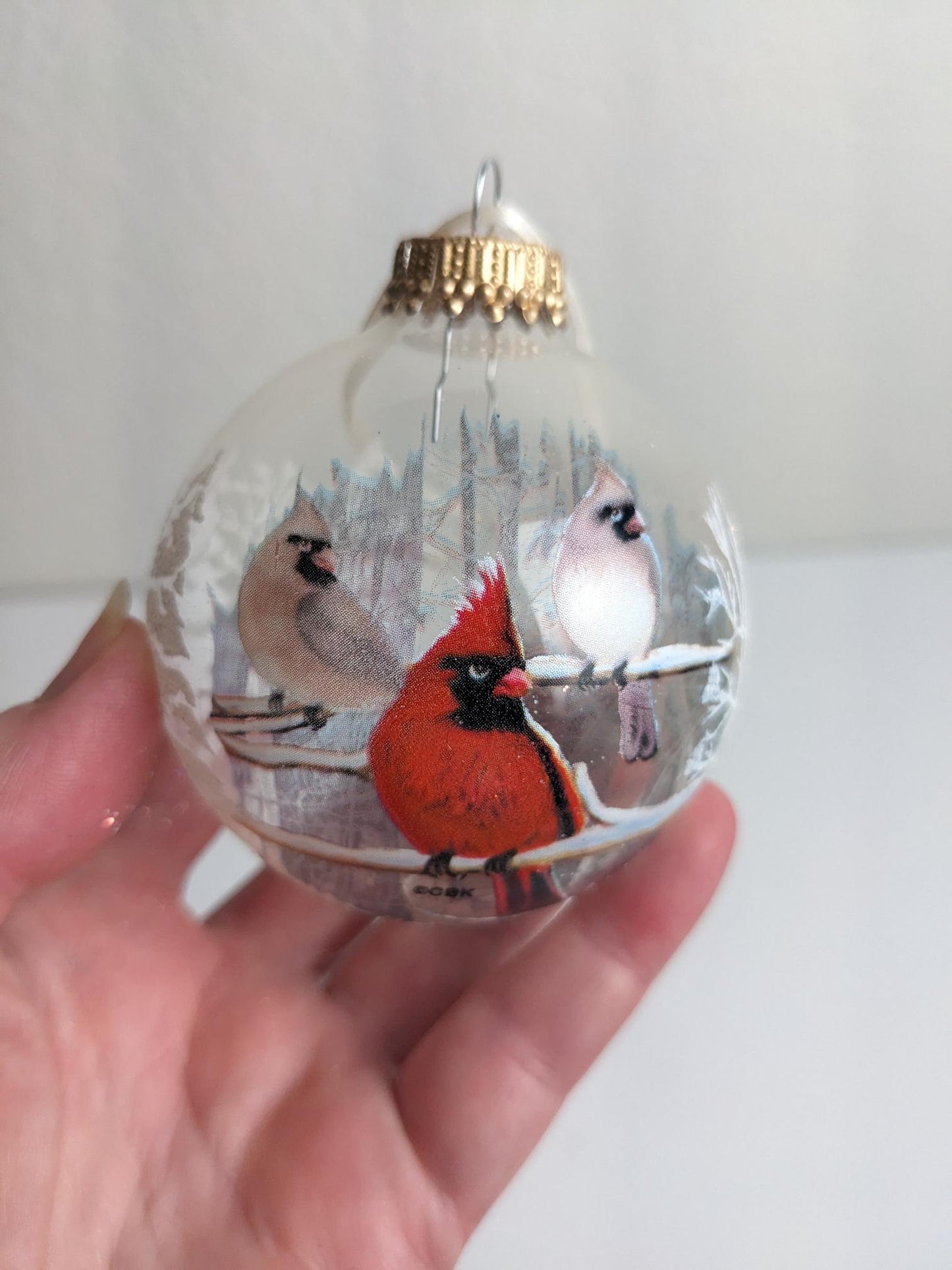 Cardinal Krebs CBK Vintage Christmas Ornaments