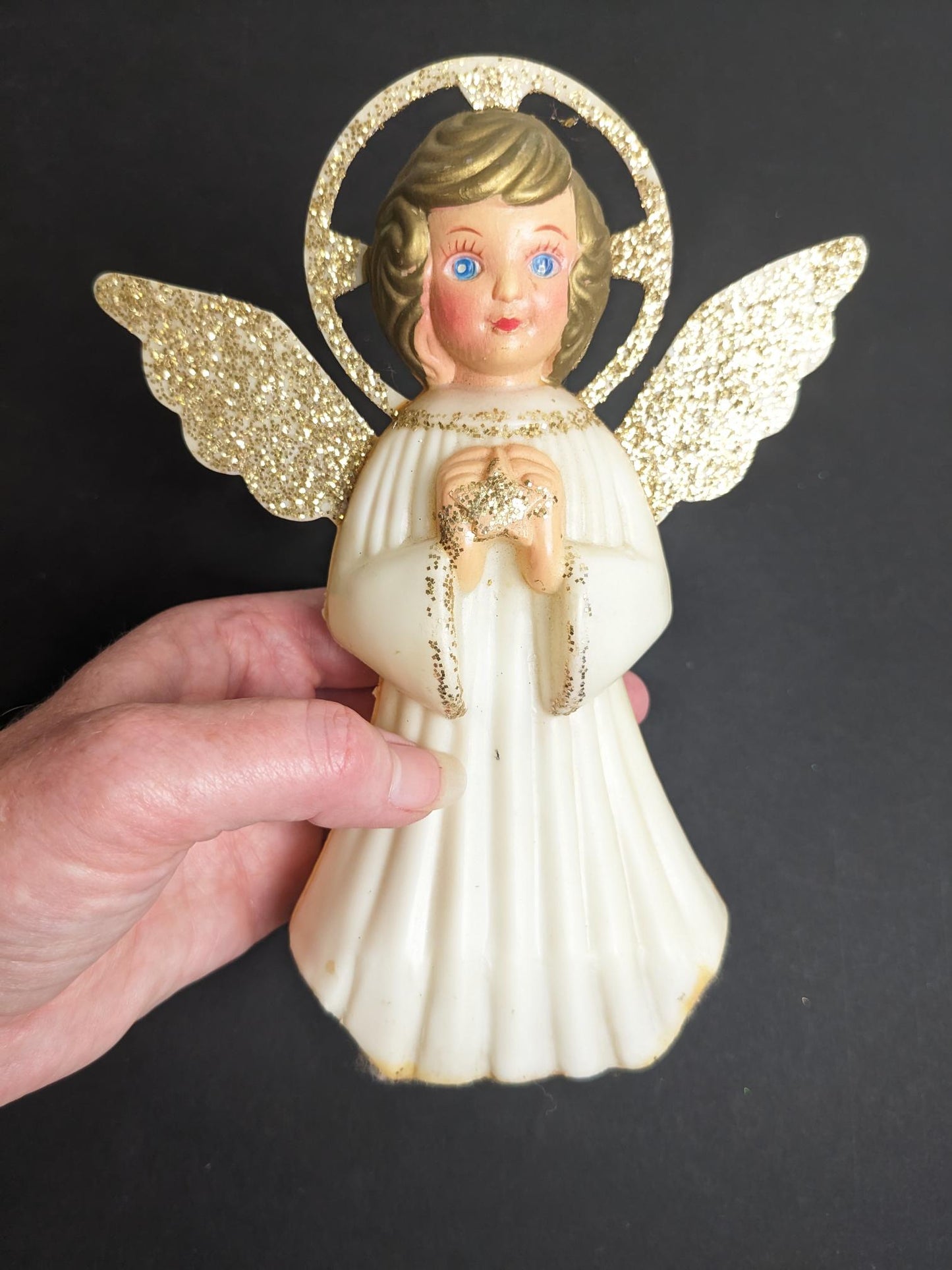 Double Glo Angel Vintage Tree Topper